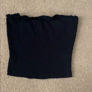 navy blue tube top